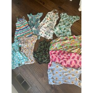 girls summer dress bundle 6/7-8